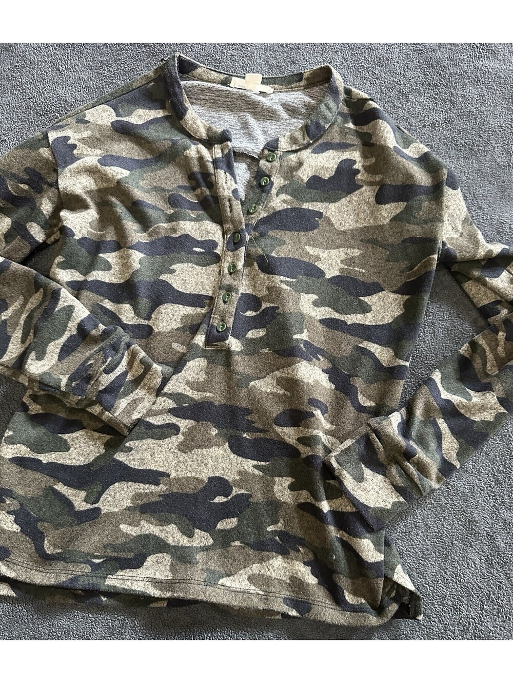 Camo Women’s Top - Small
